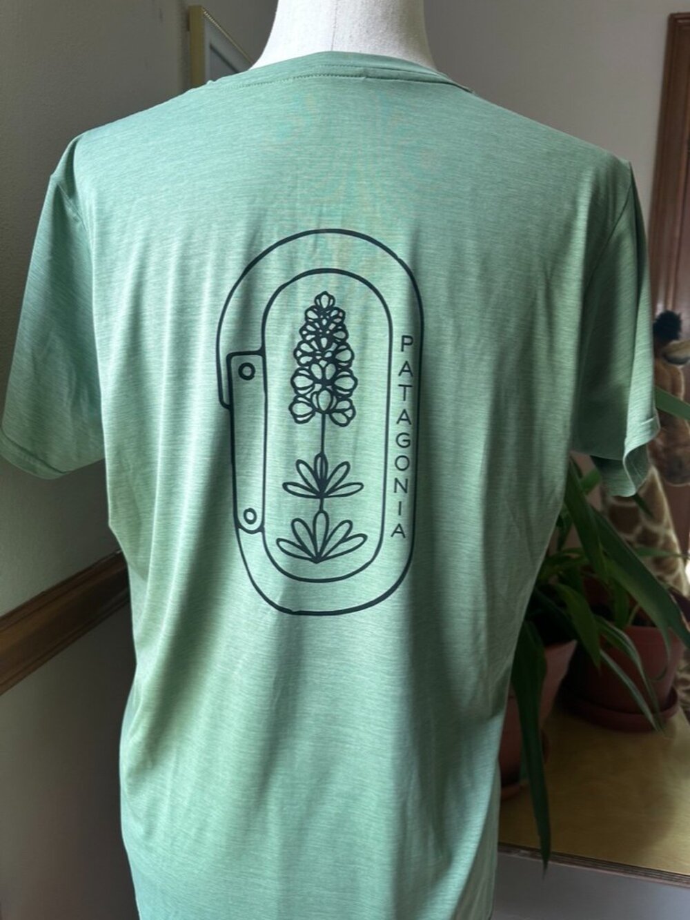 Patagonia Capilene Womens Short Sleeve, Green, L - Picture 6 of 7